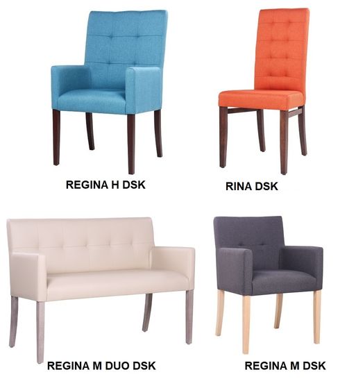 Lavice a křesla REGINA DSK