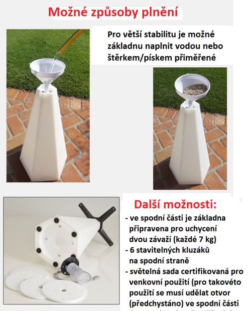 Led stoly TORIS